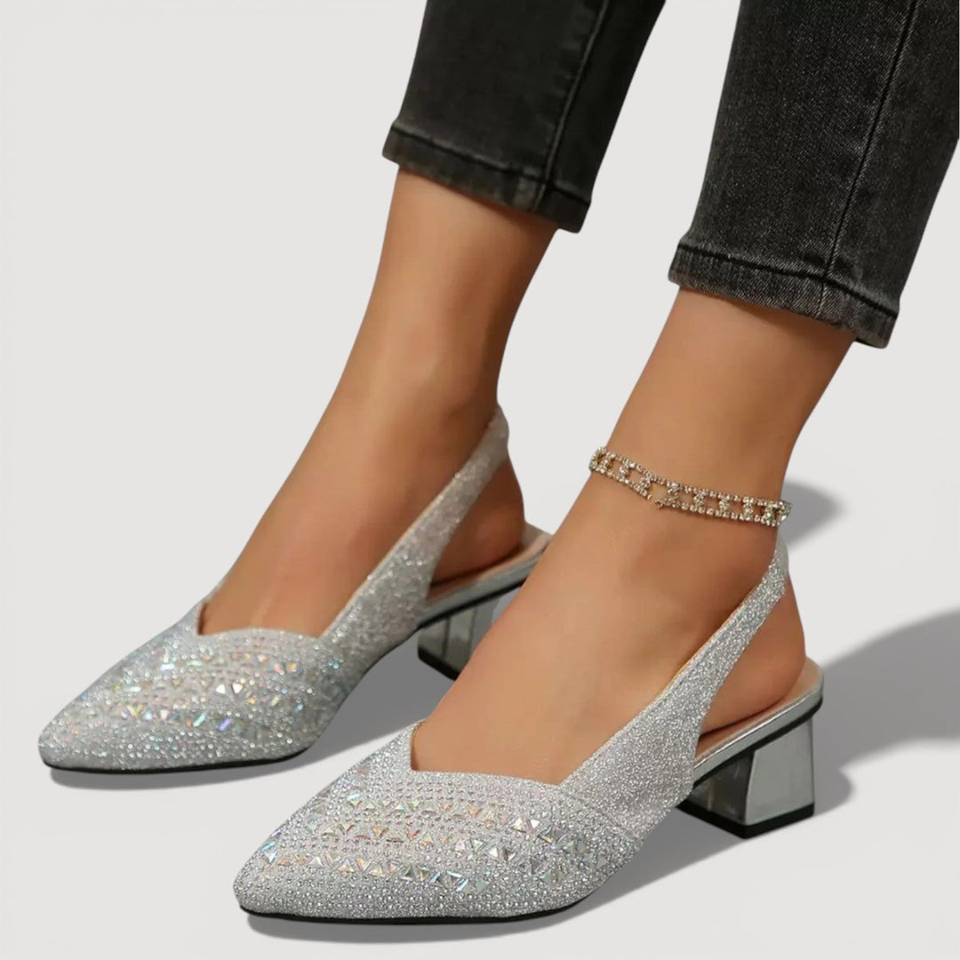 Vanessa –  Elegant Slingback Heels