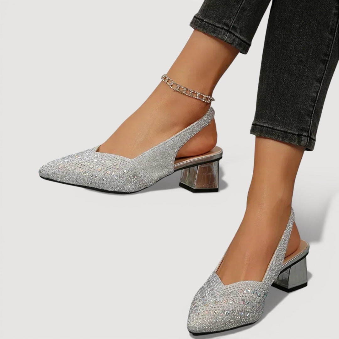 Vanessa –  Elegant Slingback Heels