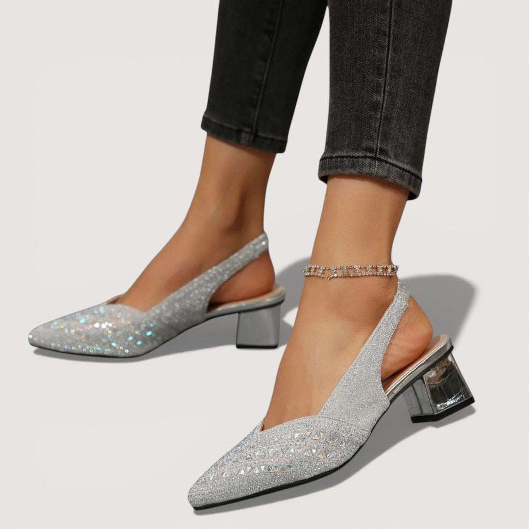 Vanessa –  Elegant Slingback Heels
