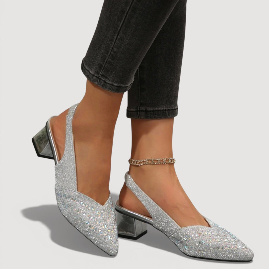 Vanessa –  Elegant Slingback Heels