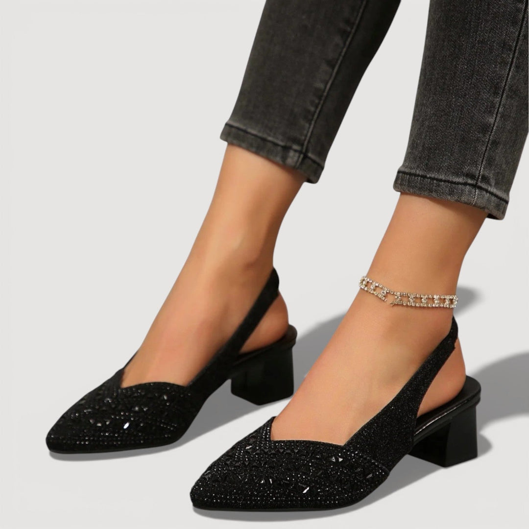 Vanessa –  Elegant Slingback Heels