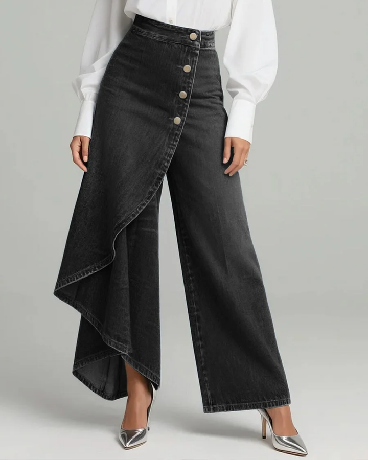 Aria™ | Wrap Denim Jeans