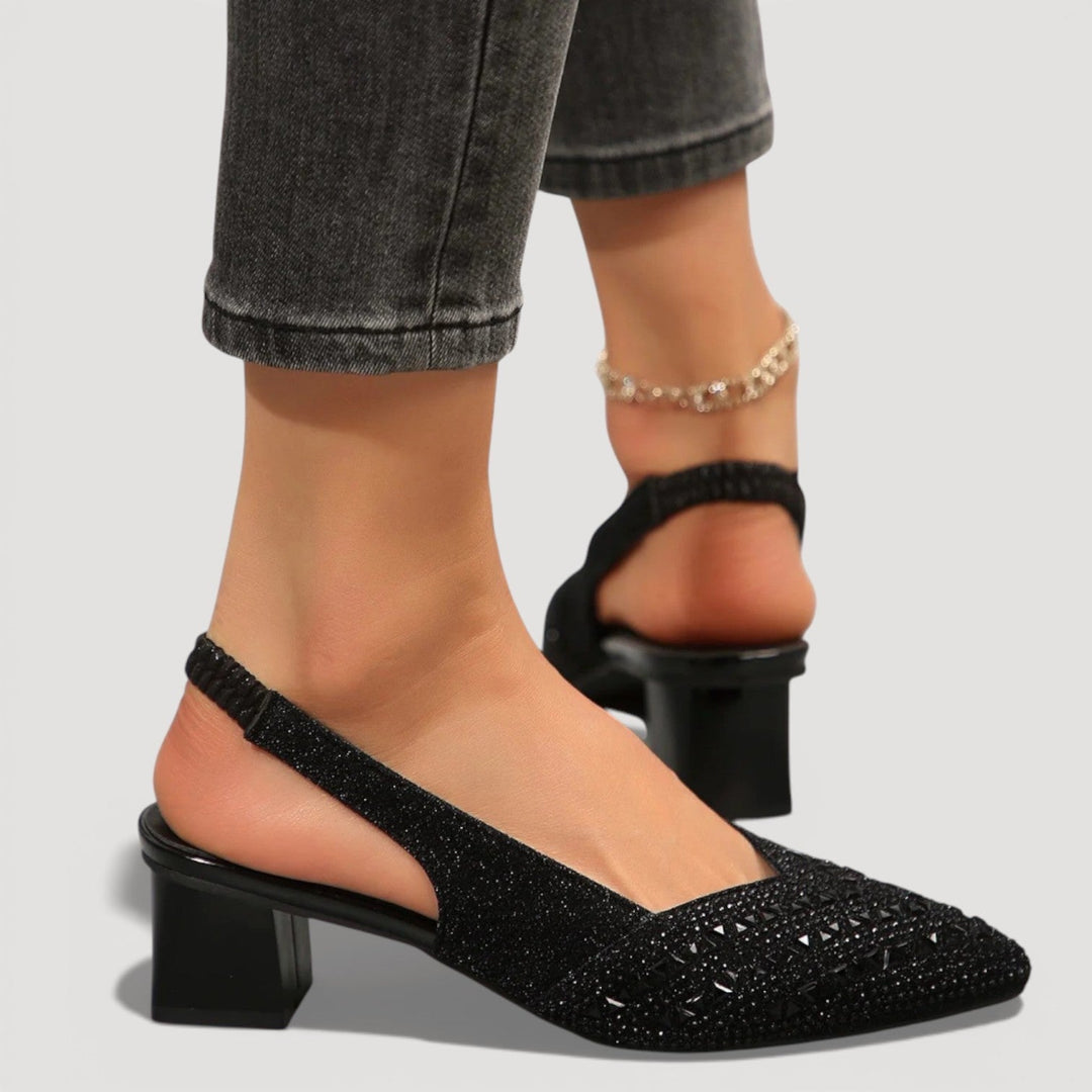 Vanessa –  Elegant Slingback Heels