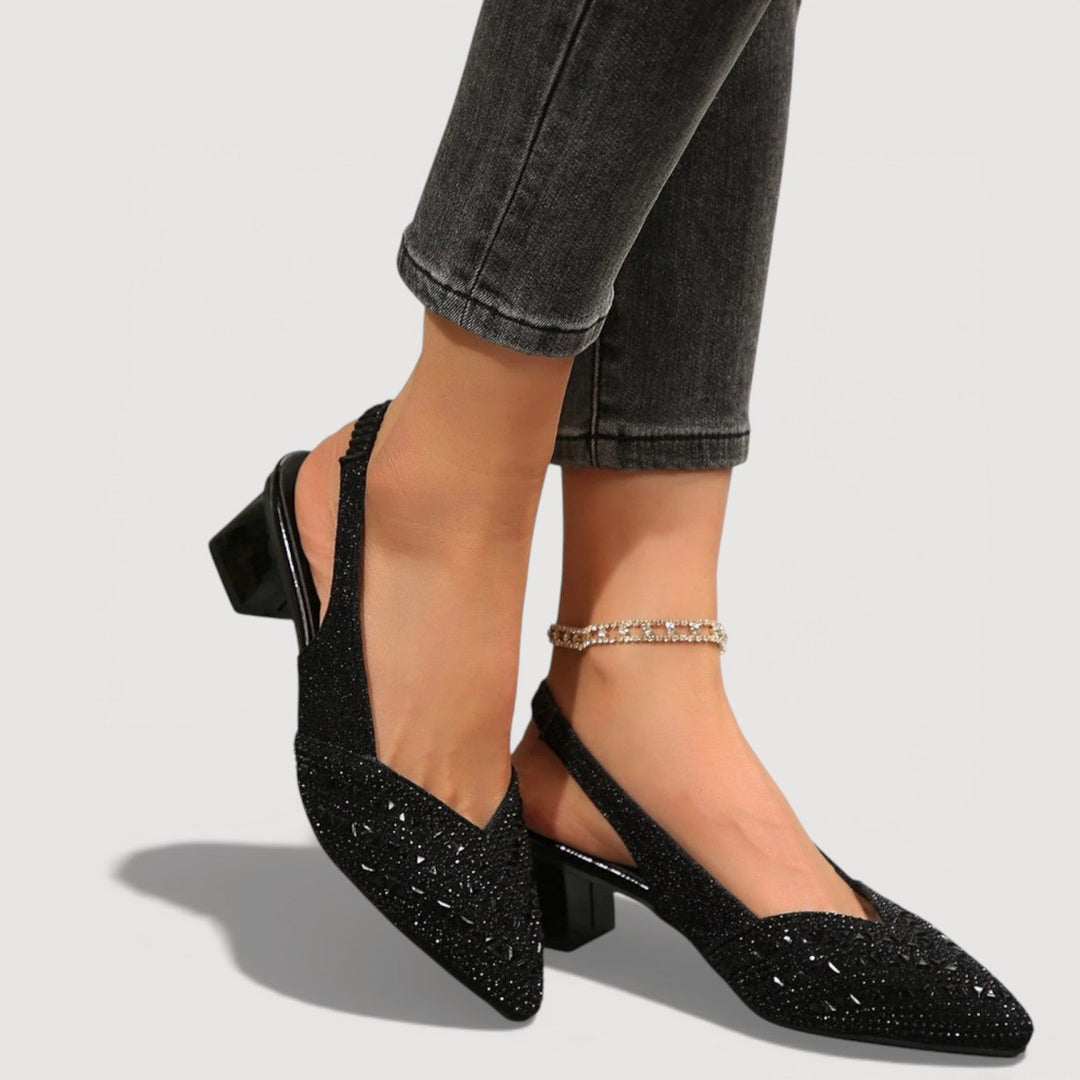 Vanessa –  Elegant Slingback Heels
