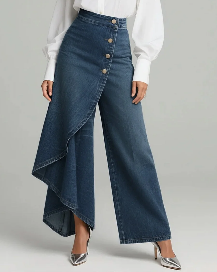 Aria™ | Wrap Denim Jeans