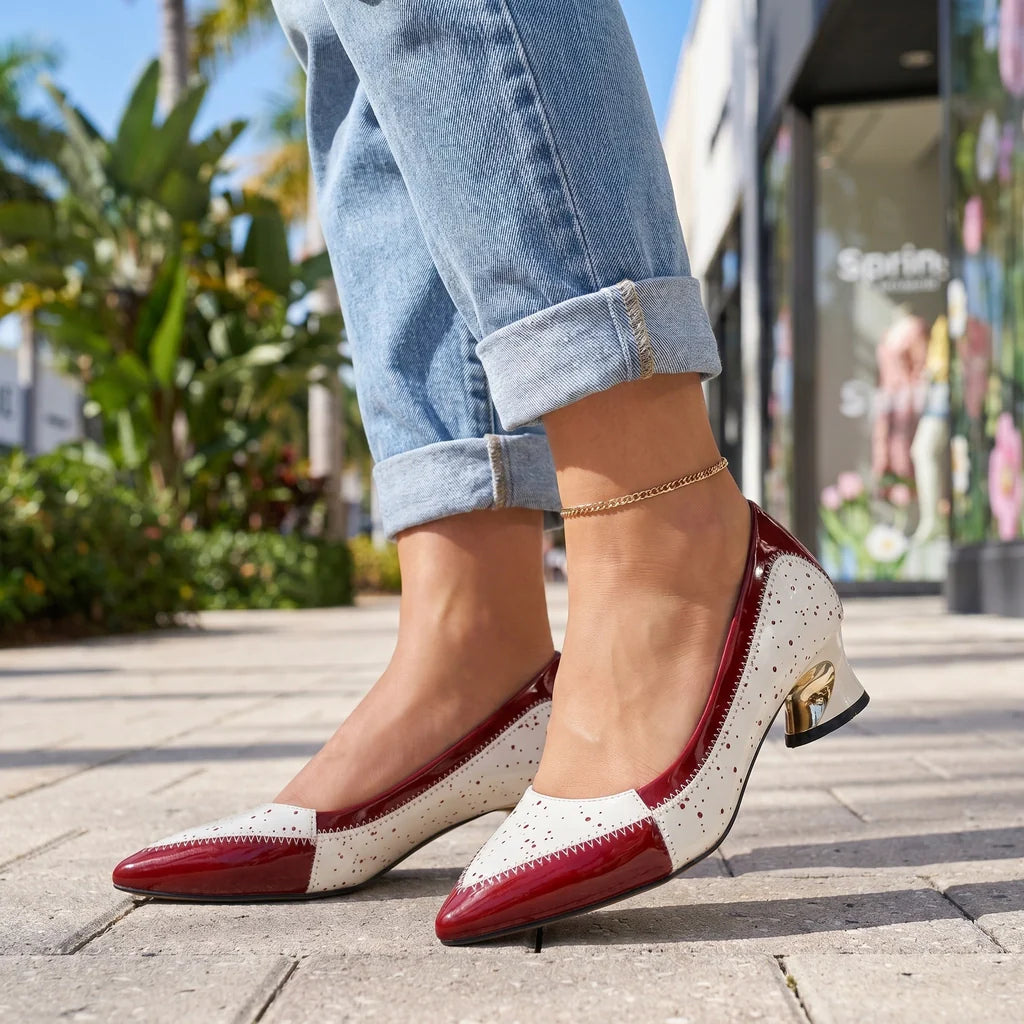 Kylah Two-Tone Pumps