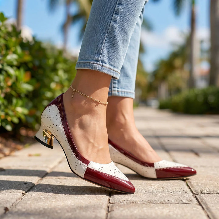 Kylah Two-Tone Pumps