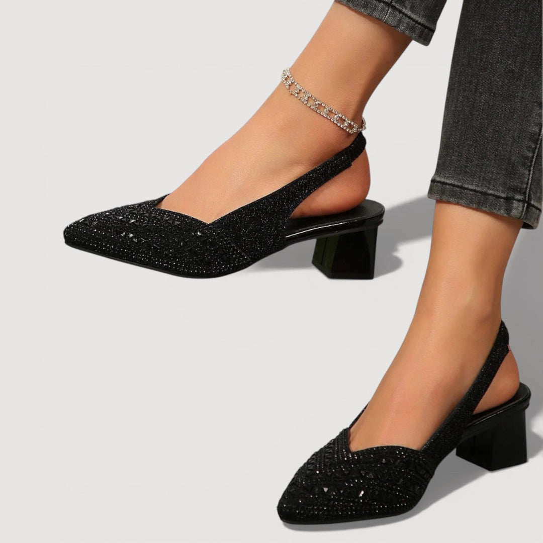 Vanessa –  Elegant Slingback Heels