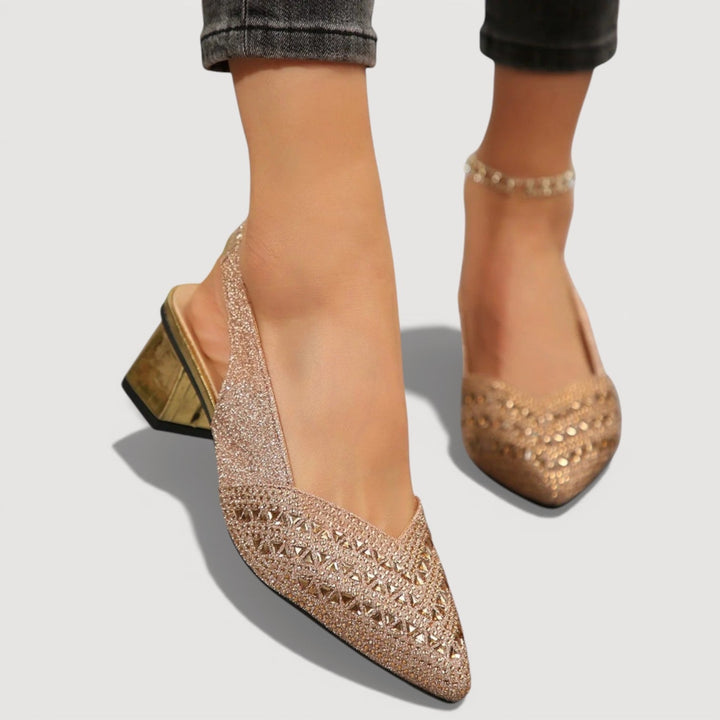 Vanessa –  Elegant Slingback Heels