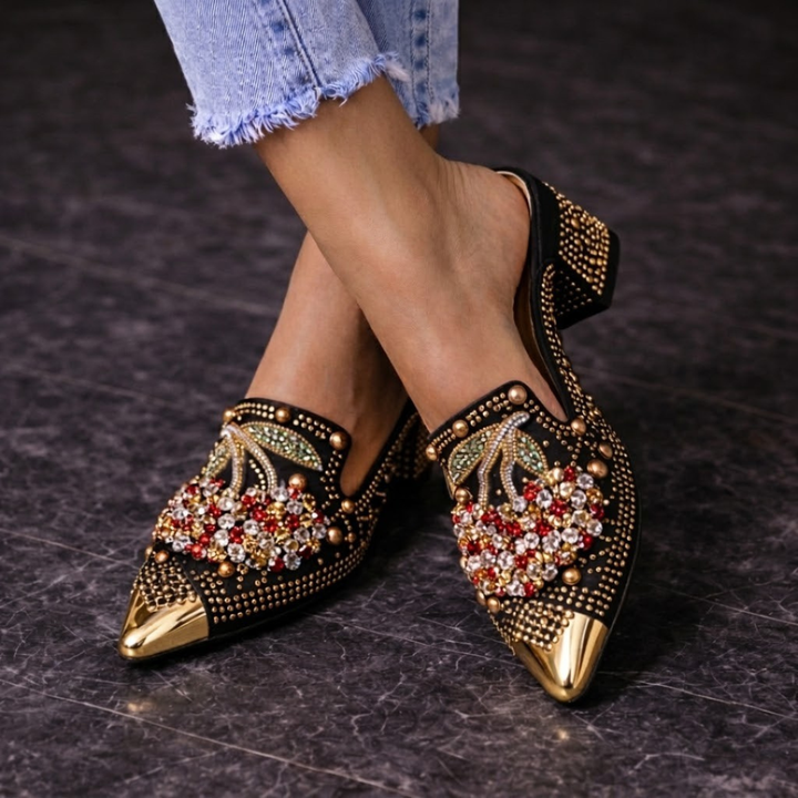Harper Lane Cherry Heels