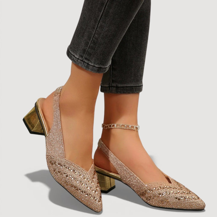 Vanessa –  Elegant Slingback Heels