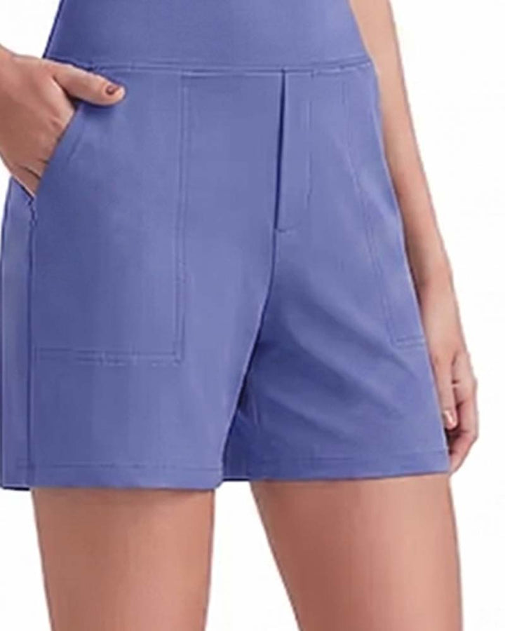 Veloura | High-Waisted Walking Shorts