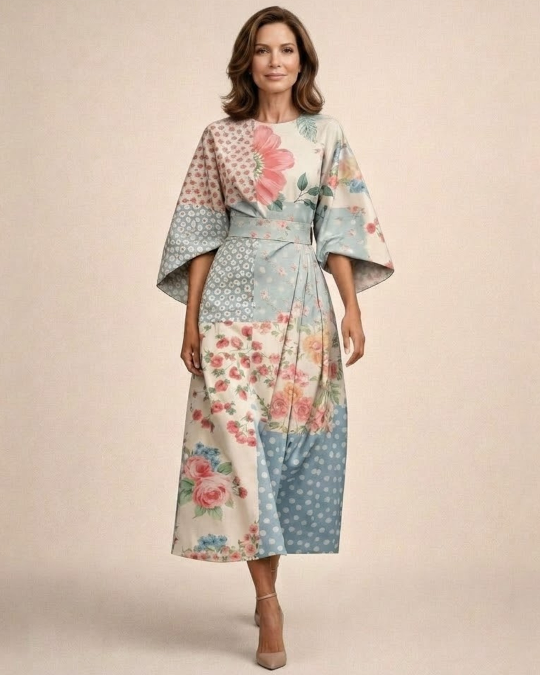 Maribel™ | Floral Midi Dress