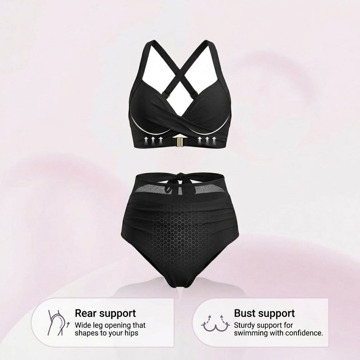 Cerys | 2-in-1 High-Waisted Tummy Control Bikini