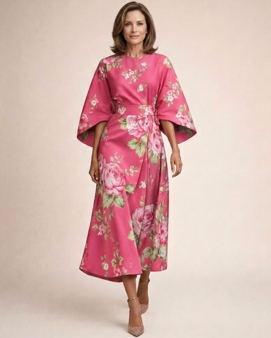 Maribel™ | Floral Midi Dress