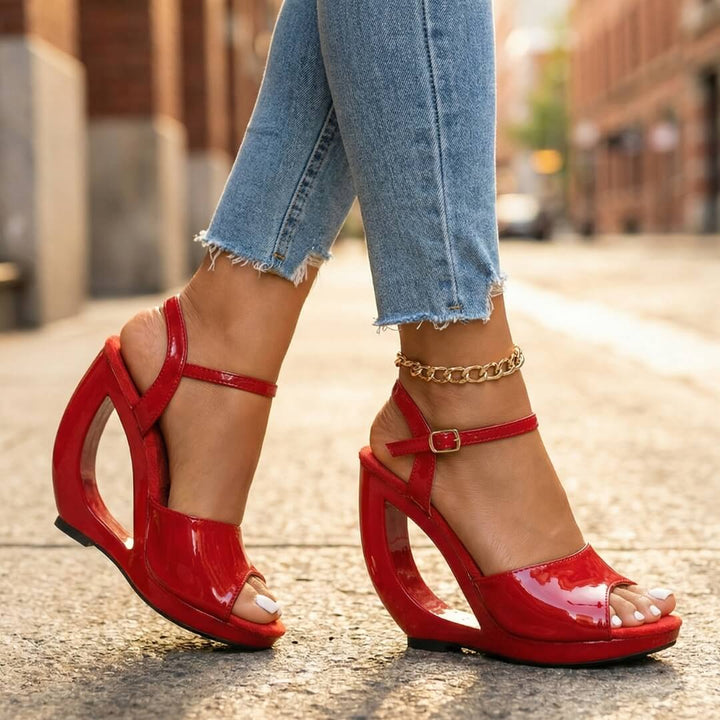 Arabelle™ | Sculpt Heel Sandals