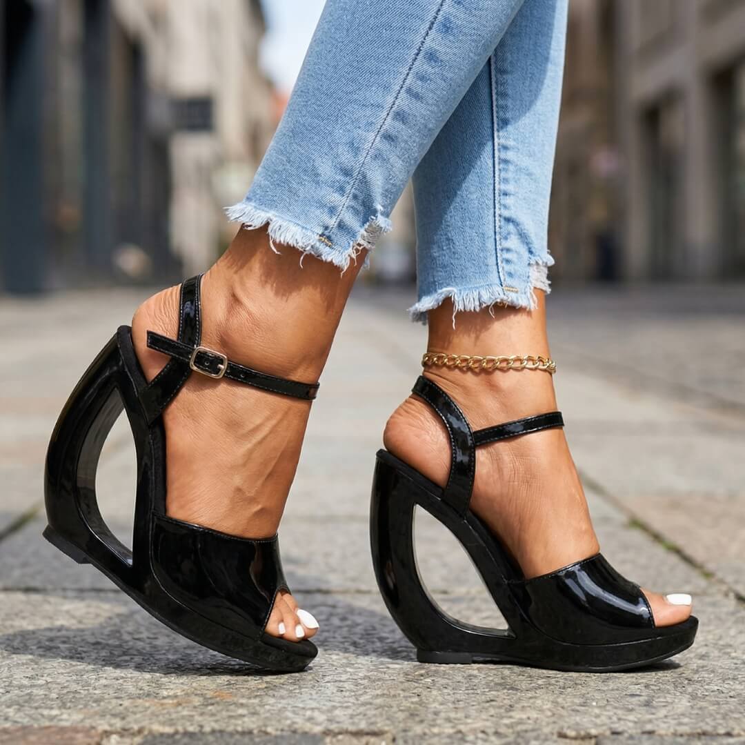 Arabelle™ | Sculpt Heel Sandals