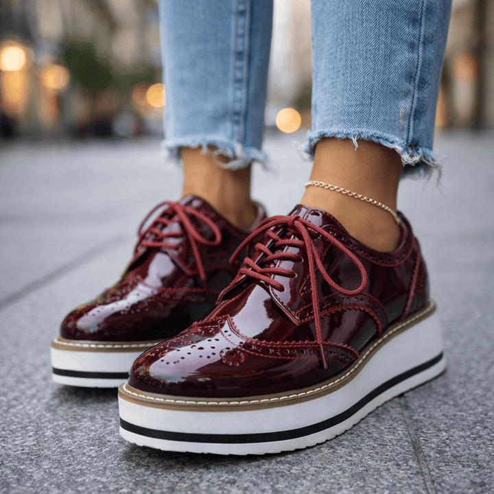 Elvyn™ | Leather Platforms