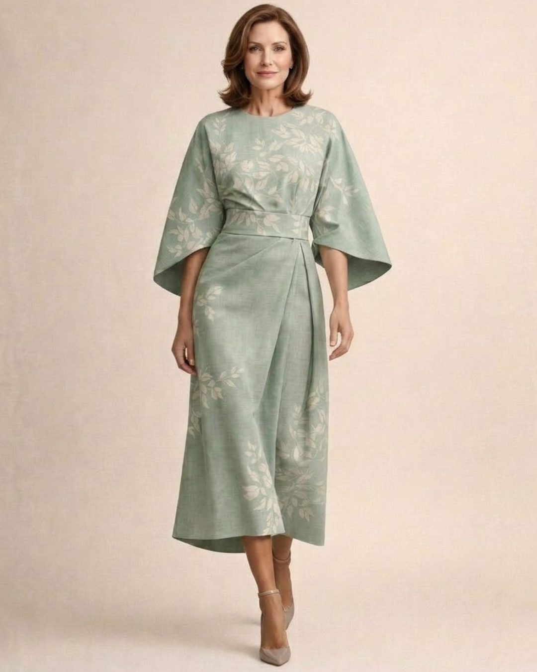 Maribel™ | Floral Midi Dress