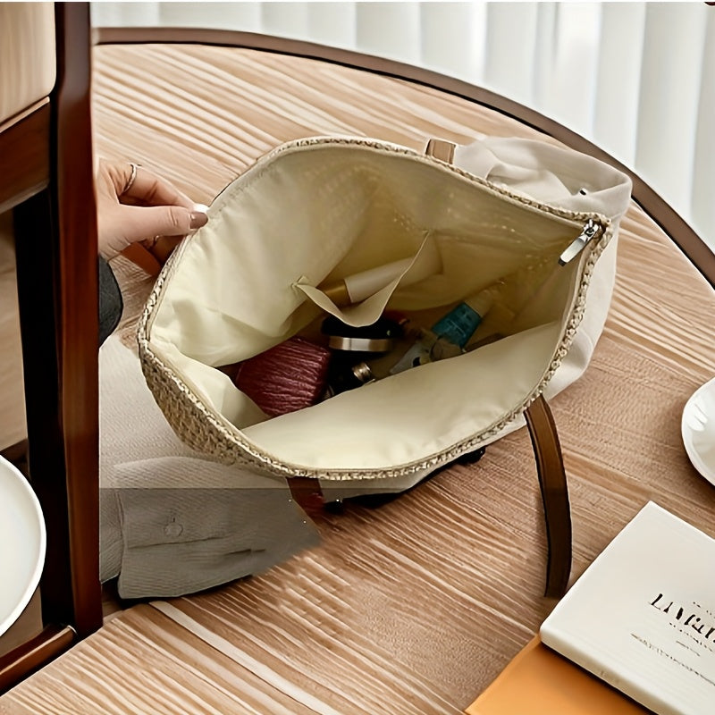 The Riviera Woven Tote