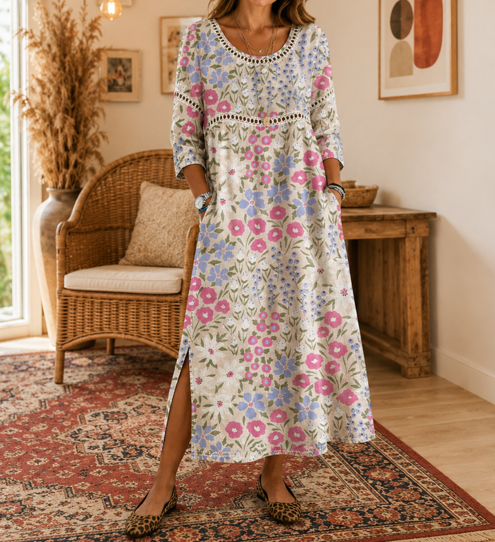 Eugenia | Floral Comfort Dress