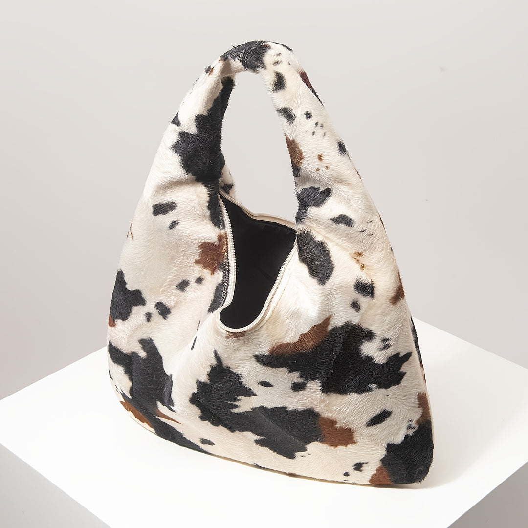 Romilly | Cow Print Shoulder Bag