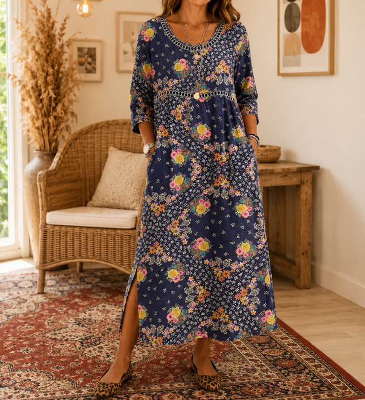 Eugenia | Floral Comfort Dress
