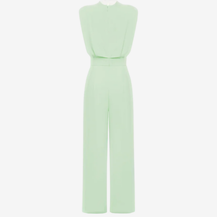 Aria™ | Elegant Belted Jumpsuit