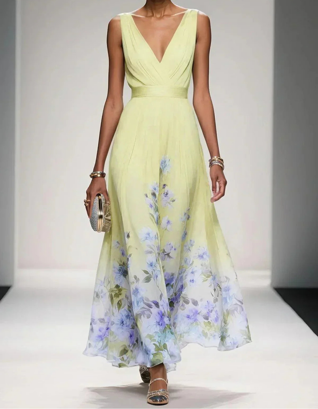 Roselyn™ | Floral Maxi Dress