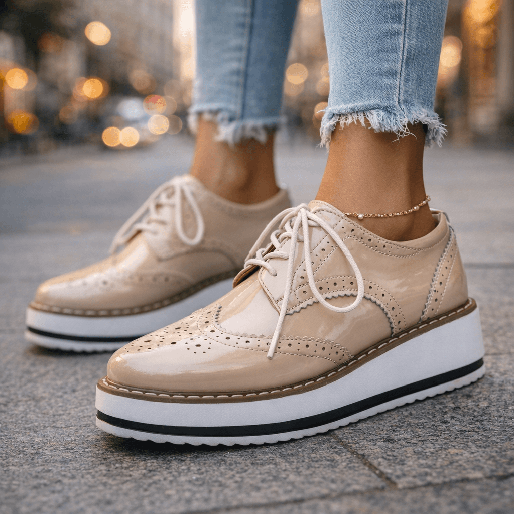 Elvyn™ | Leather Platforms