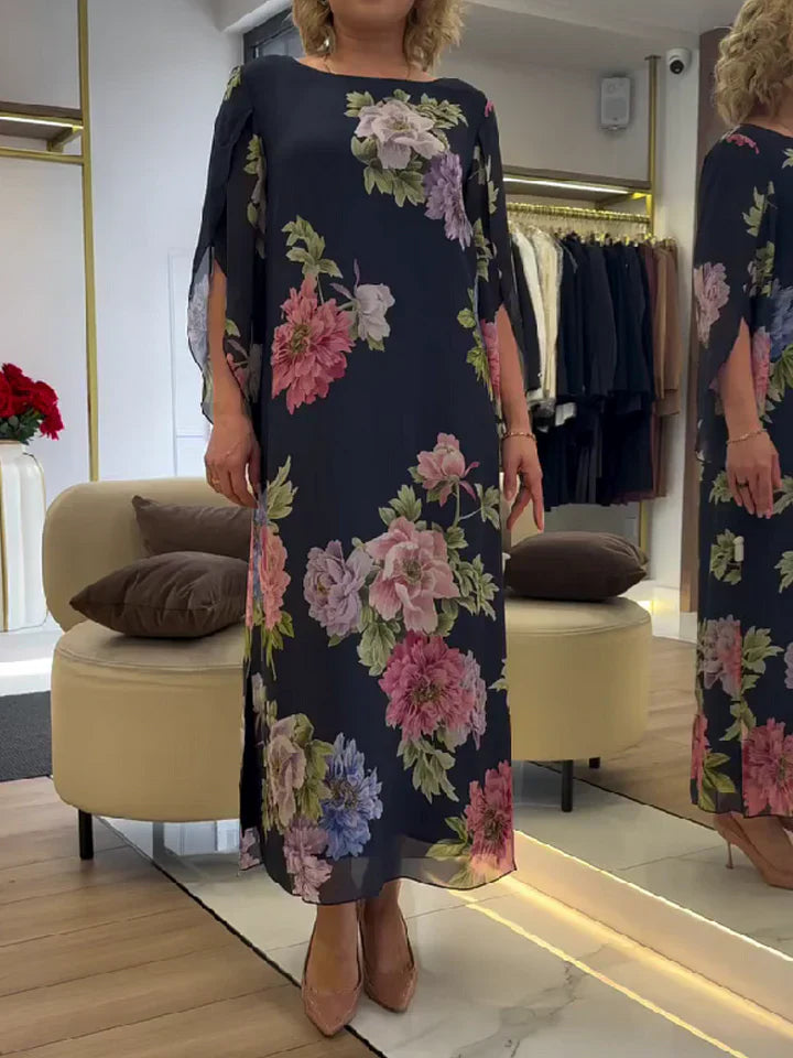 Lillian | Elegant Floral Maxi Dress