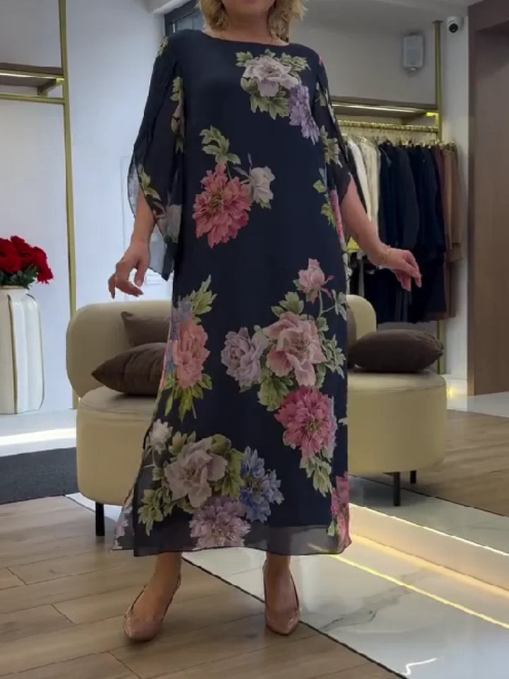 Lillian | Elegant Floral Maxi Dress