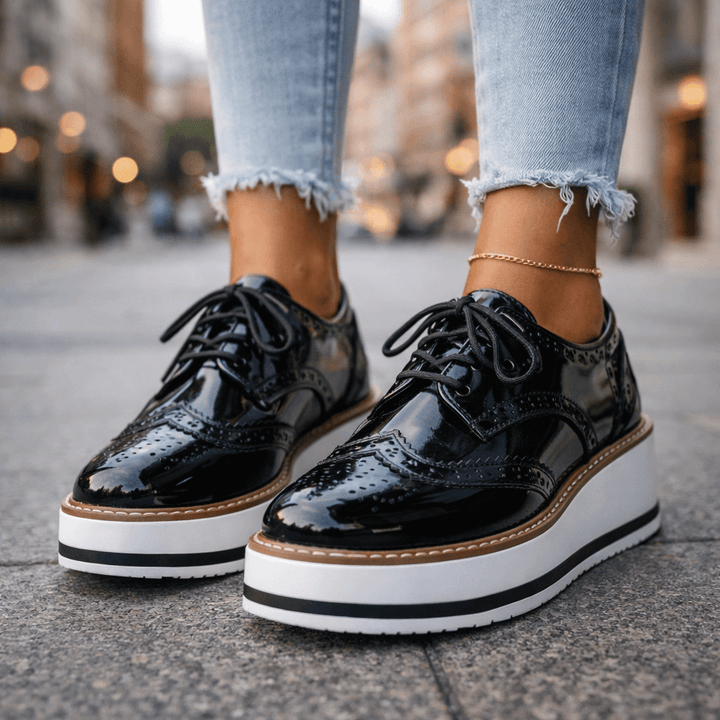 Elvyn™ | Leather Platforms