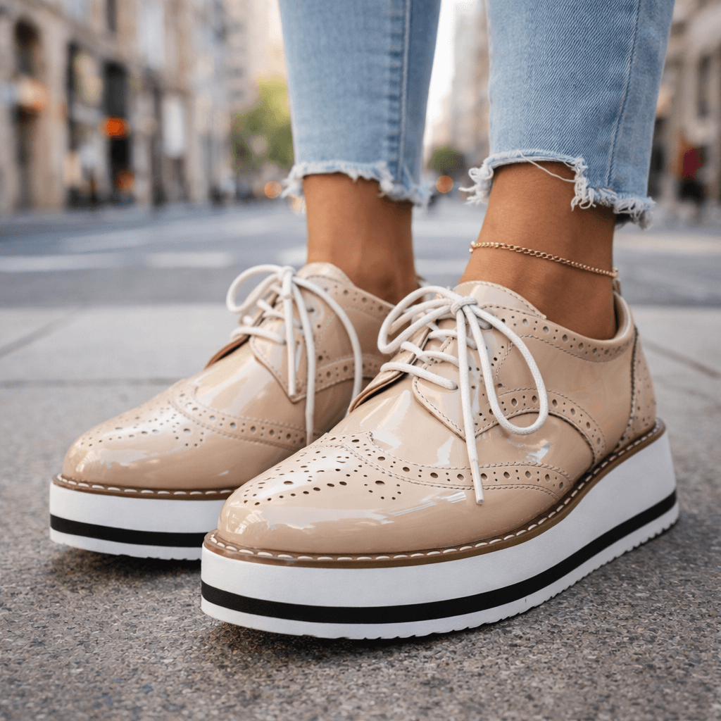 Elvyn™ | Leather Platforms