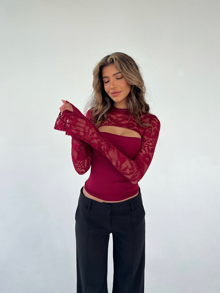 KATE | Lace Top