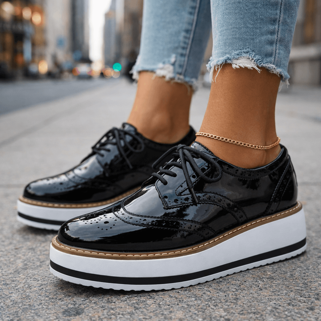 Elvyn™ | Leather Platforms