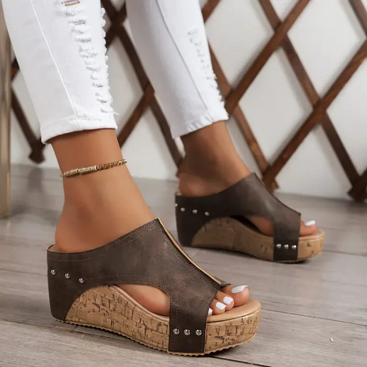 Melissa™ | Premium Wedge Sandals