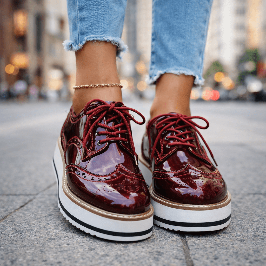 Elvyn™ | Leather Platforms