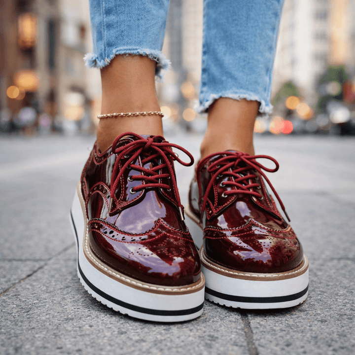 Elvyn™ | Leather Platforms