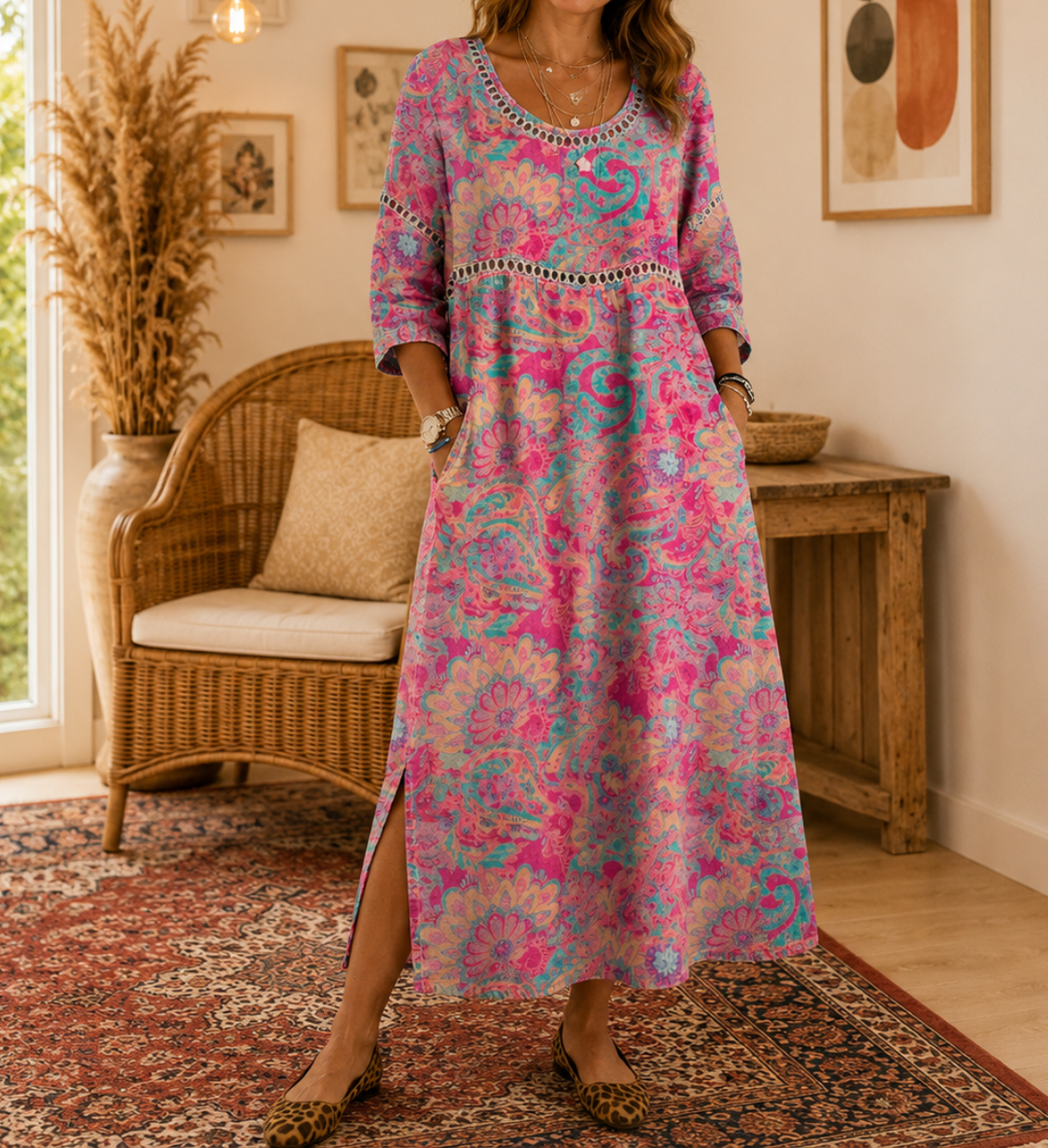 Eugenia | Floral Comfort Dress