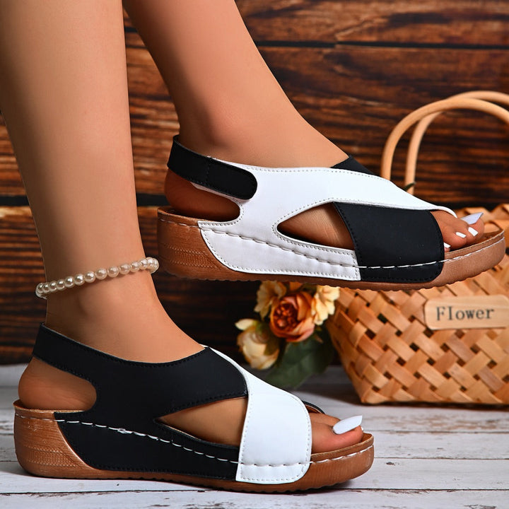 Elisa™ | Supportive Wedge Sandals