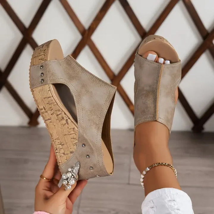 Melissa™ | Premium Wedge Sandals