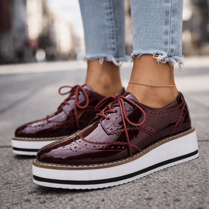 Elvyn™ | Leather Platforms