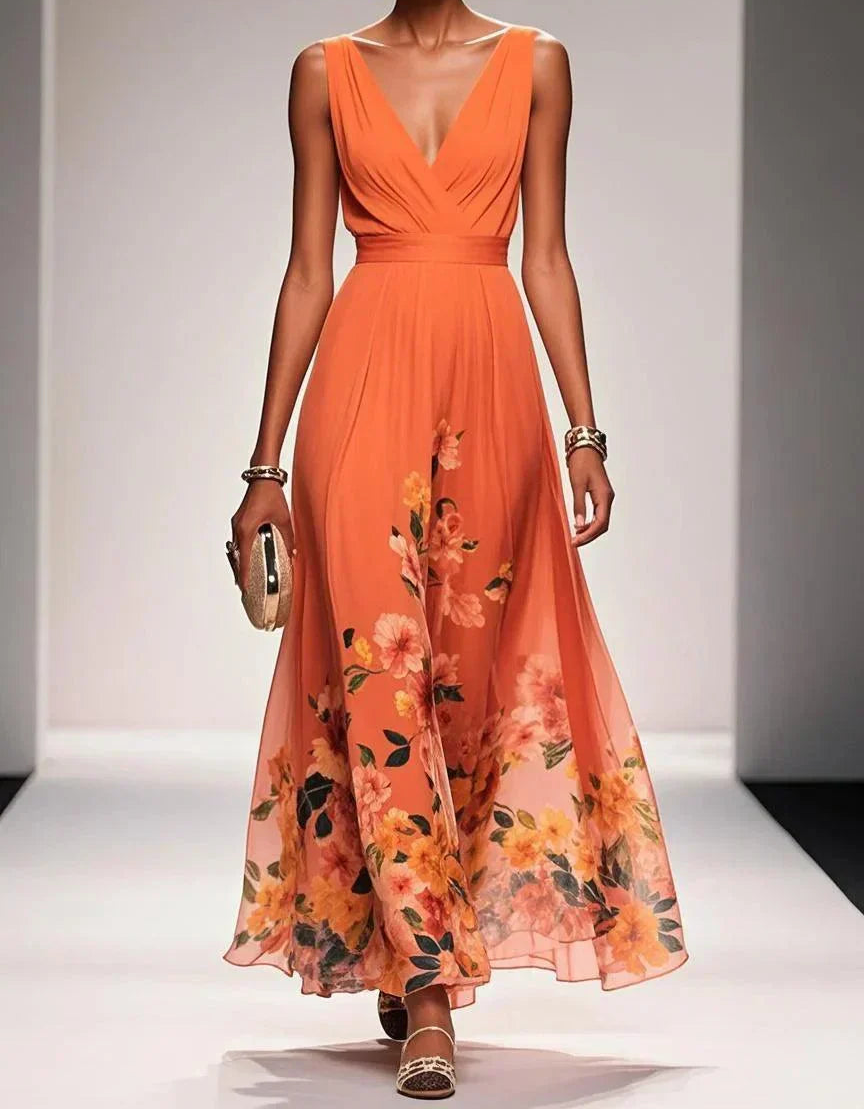 Roselyn™ | Floral Maxi Dress