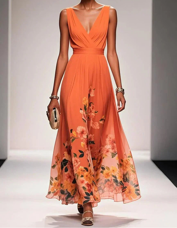 Roselyn™ | Floral Maxi Dress