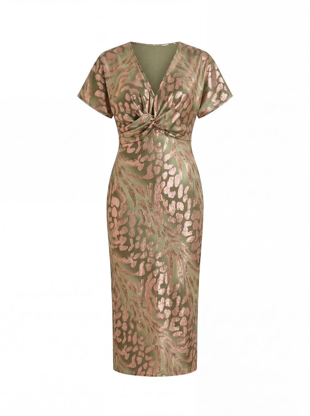 Elodie | Elegant Wrap Midi Dress