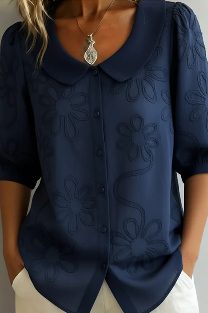 Fiora | Elegant Floral Blouse