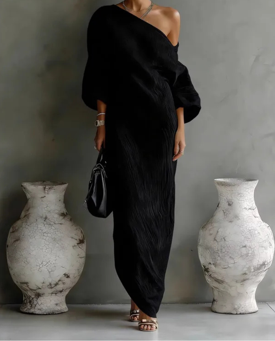 Marlowe™ | One-Shoulder Maxi Dress