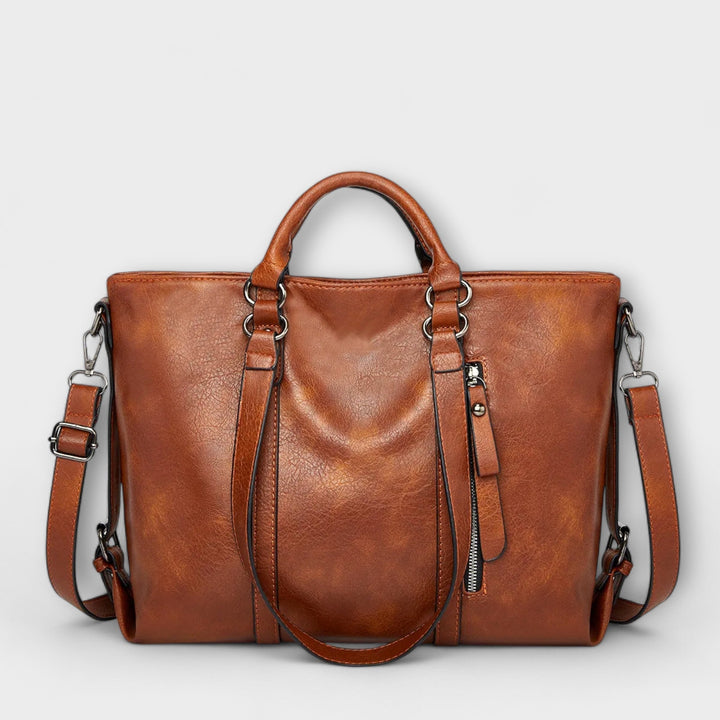Magnolia | Women's Large Leather Tote Bag