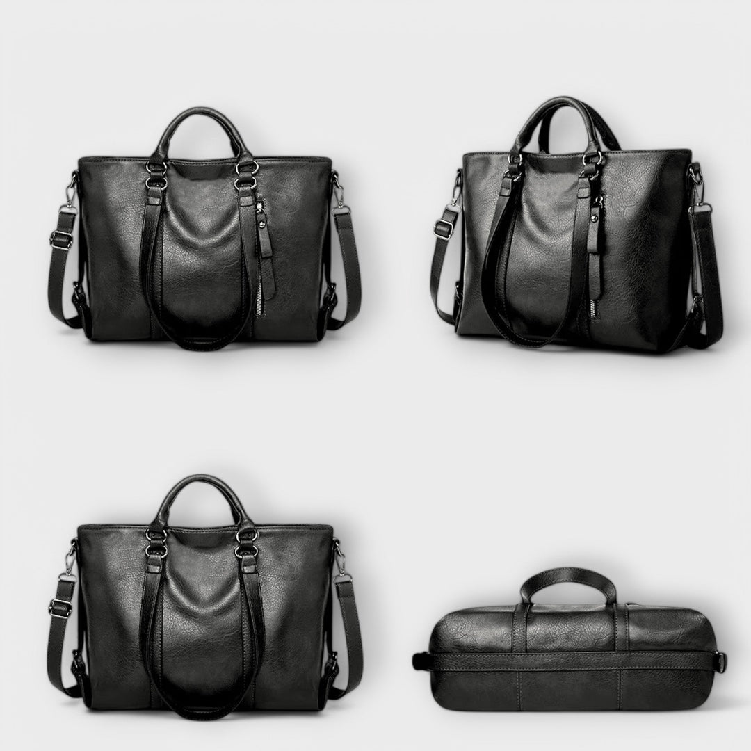 Magnolia | Women's Large Leather Tote Bag
